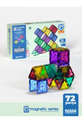Go Toys Go Magnetic Series 72 Parça Manyetik Yapı Blokları — Mıknatıslı Bloklar