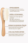 Nami Baby Keçi Kılı Bebek Saç Fırçası Seti — Diş Kaşıyıcılı 4'lü Bakım Seti